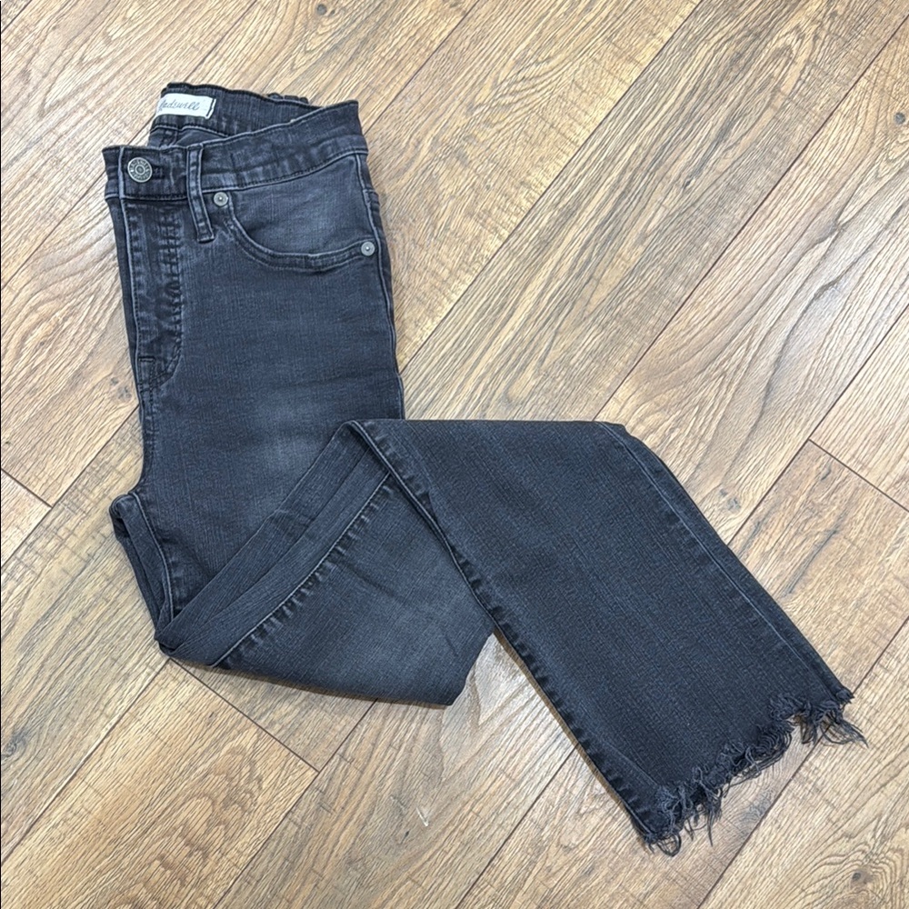 Madewell Cali Demi Boot Black Jeans